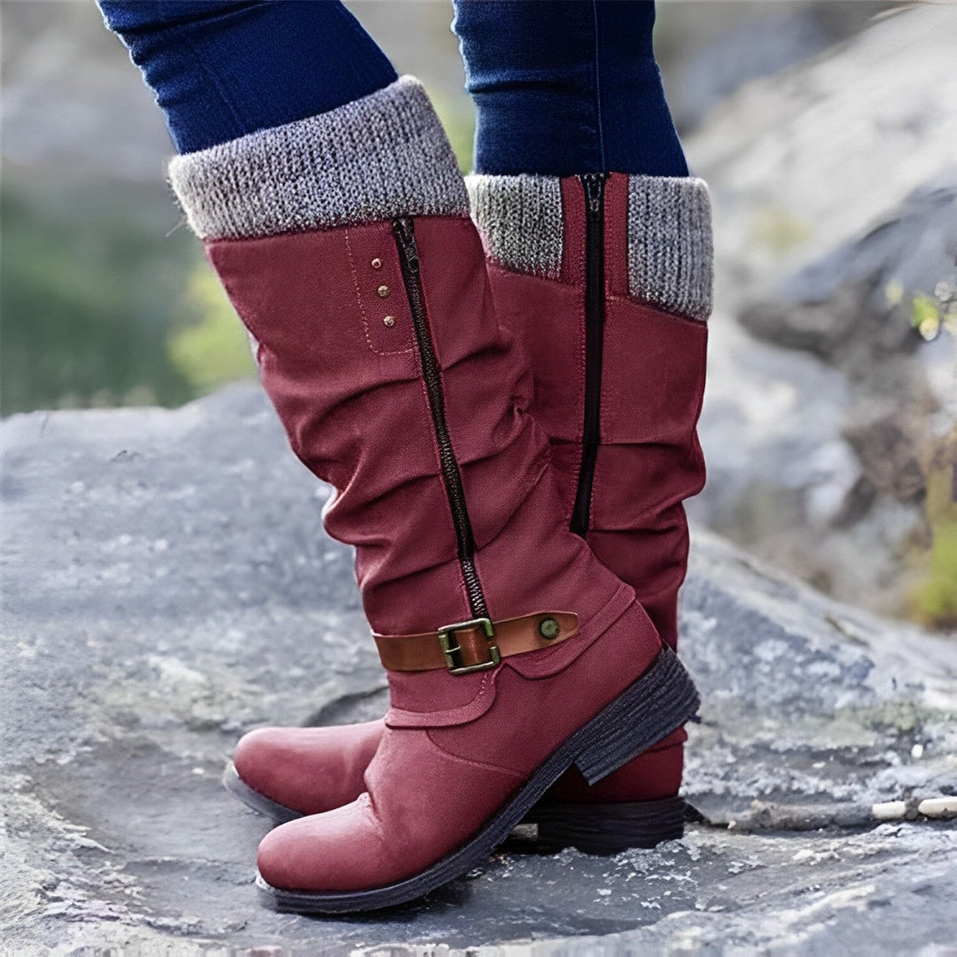 Marlee - Winterstiefel mit seitlichem Reißverschluss