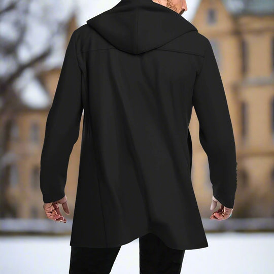 Garey - Trendiger Herren-Trenchcoat mit Kapuze