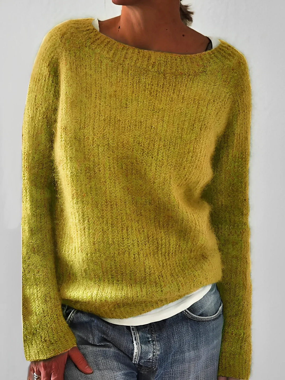 Jumper Warmer Pullover aus weichem Strick