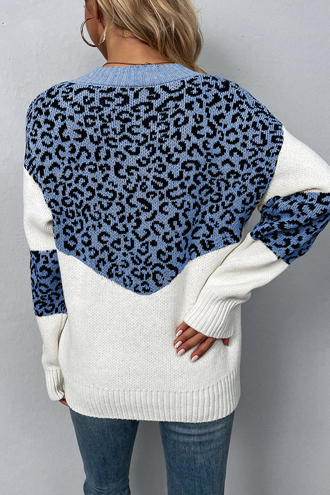 Kaley - Stilvoller Pullover mit Leoparden-Print