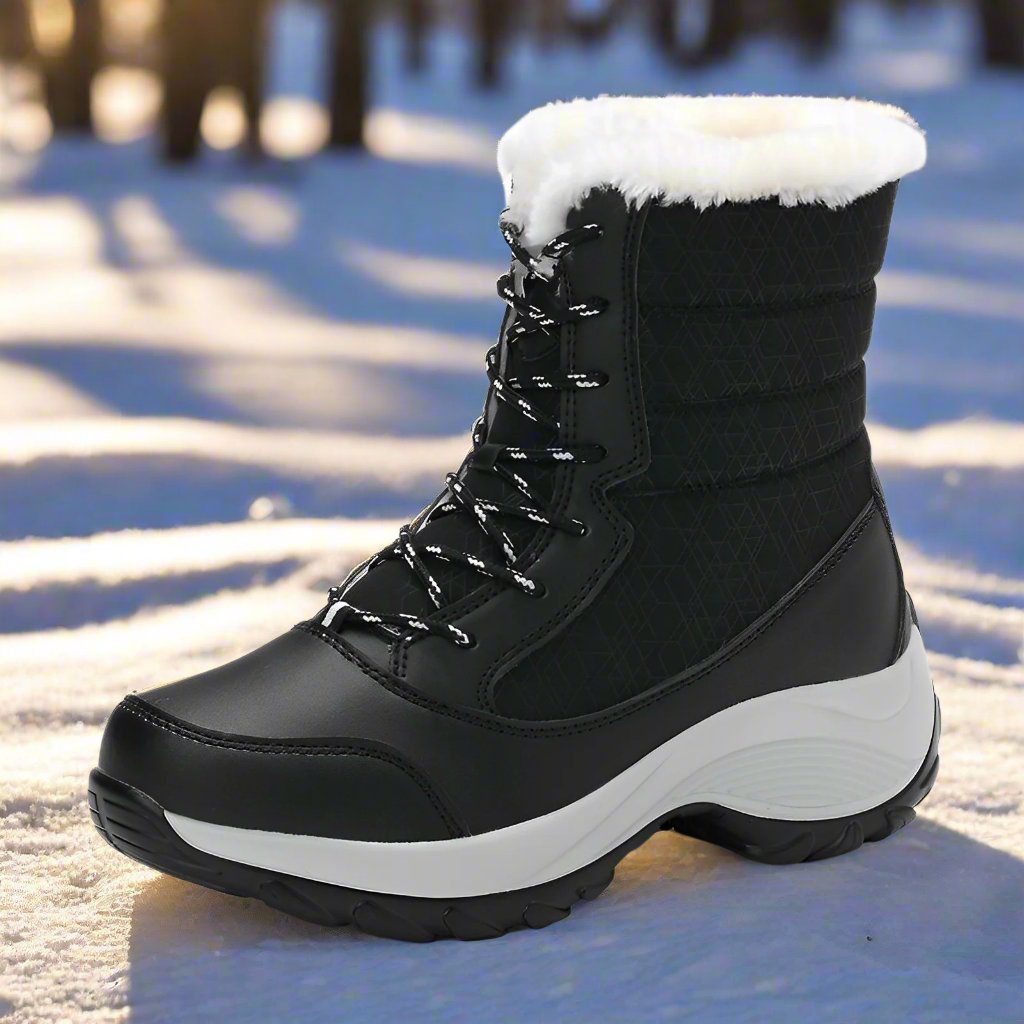 Hester - Stylishsnow-Stiefel mit Samtfutter