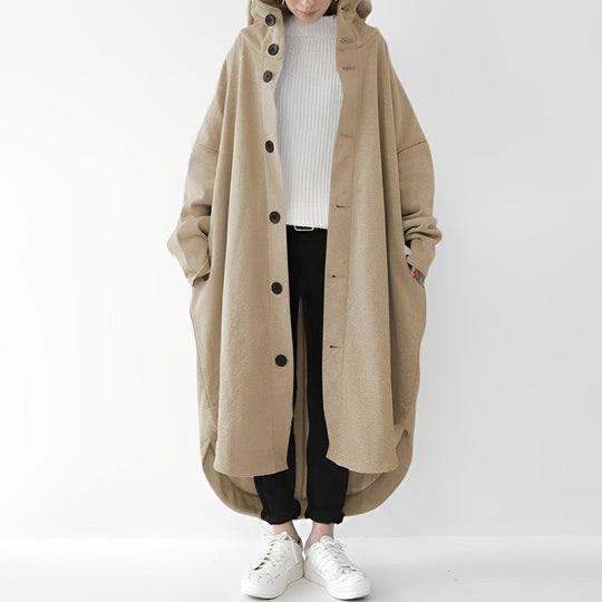 Cailyn - Lässiger langer Trenchcoat für den Alltag