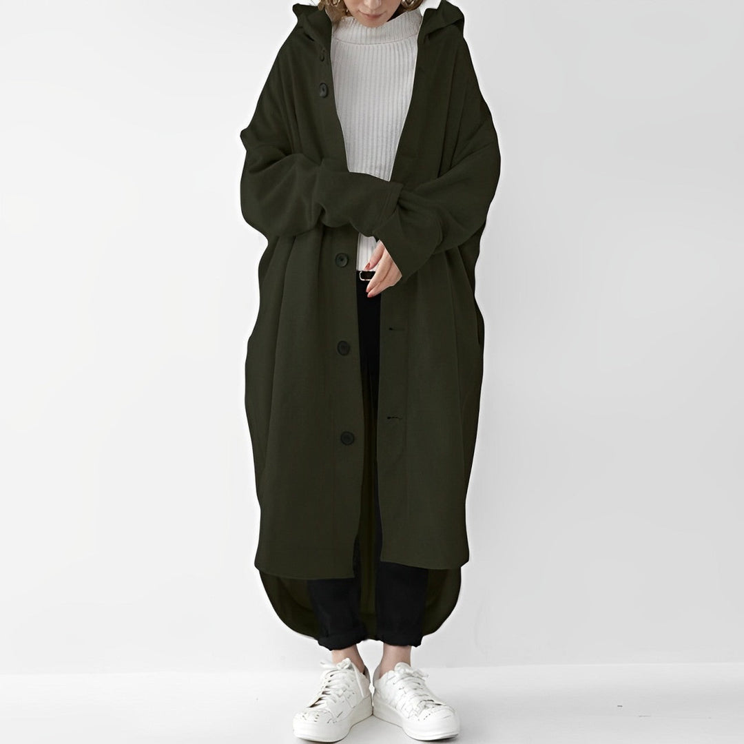 Cailyn - Lässiger langer Trenchcoat für den Alltag