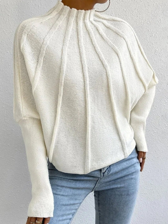 Mira - Batwing-Pullover aus Kaschmirstrick