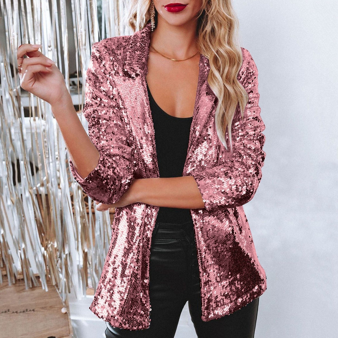 Deitra - Eleganter Blazer-Anzug mit funkelnden Pailletten