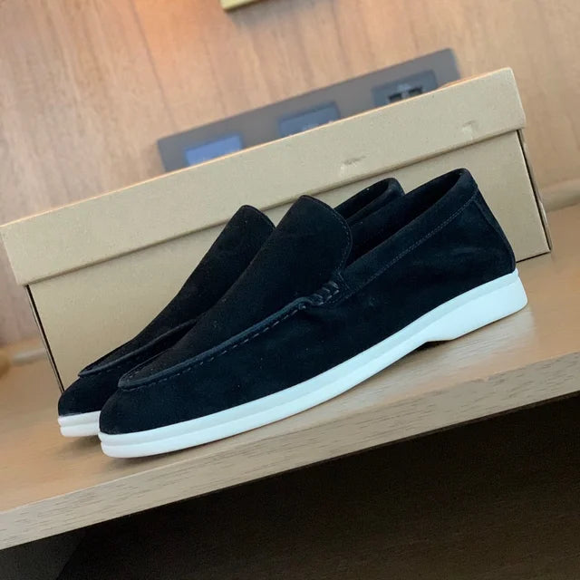 Marco Luxuriöse Herren-Leder-Loafers