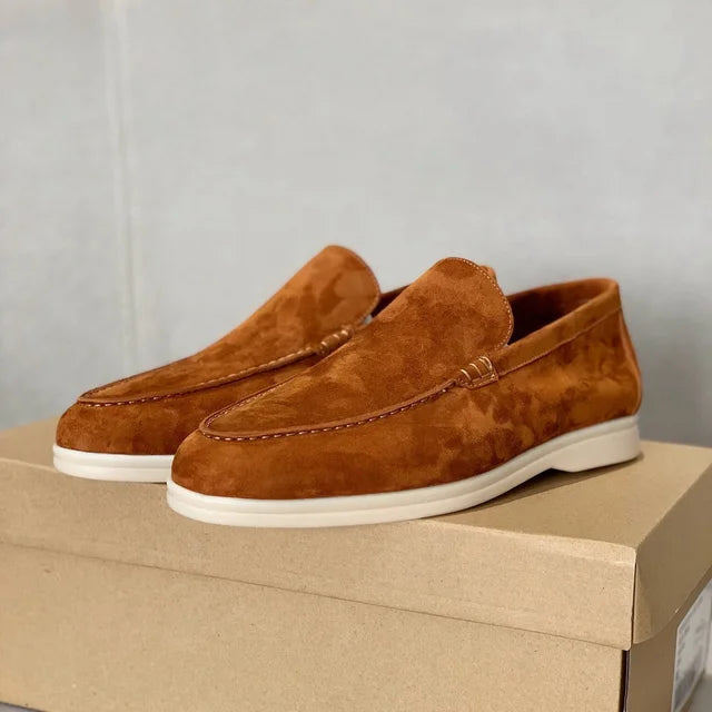 Marco Luxuriöse Herren-Leder-Loafers