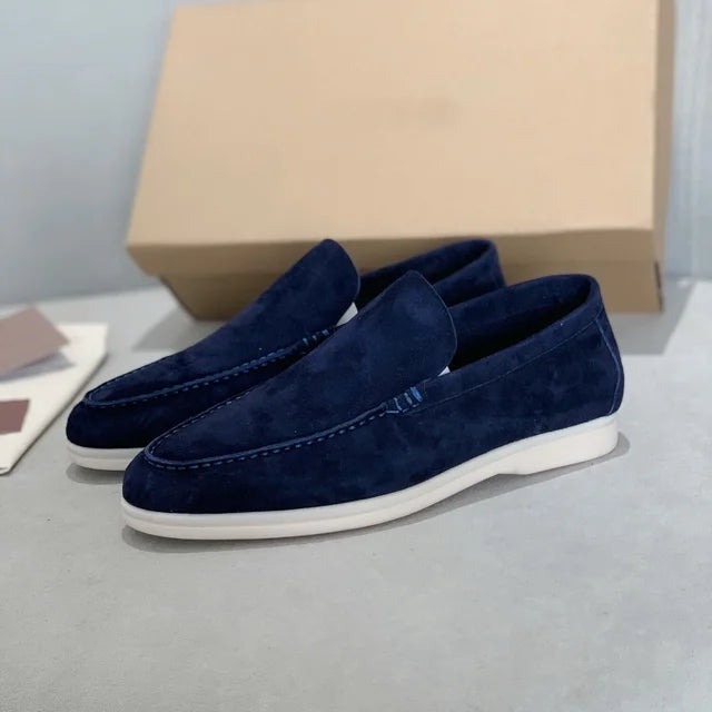 Marco Luxuriöse Herren-Leder-Loafers