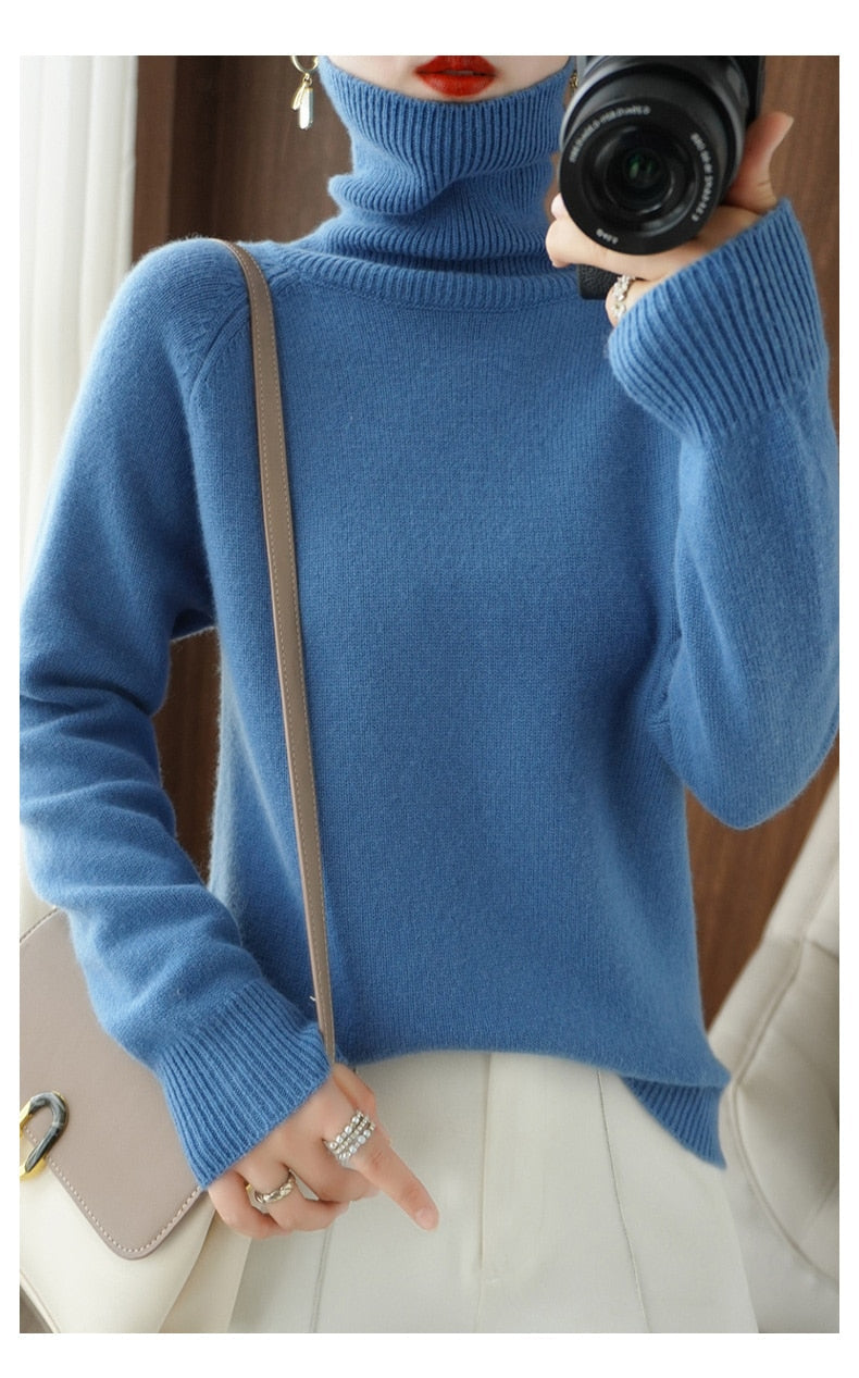 SoftWarm - Weicher Kaschmir-Strickpullover