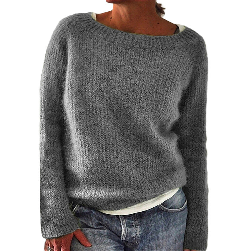 Tania - Rundhals-Pullover für Damen: ein vielseitiges Basic