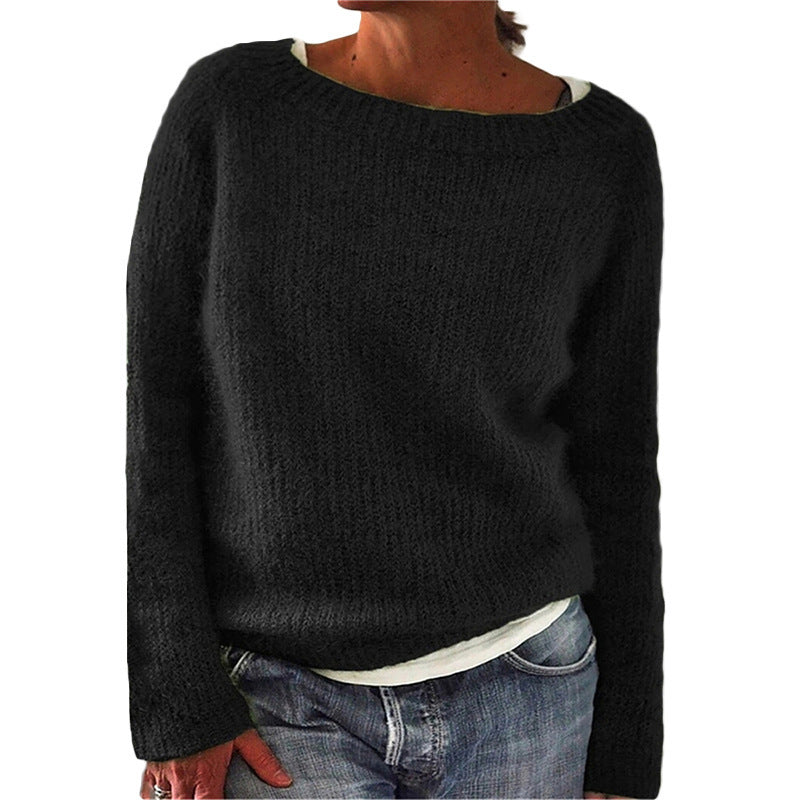 Tania - Rundhals-Pullover für Damen: ein vielseitiges Basic