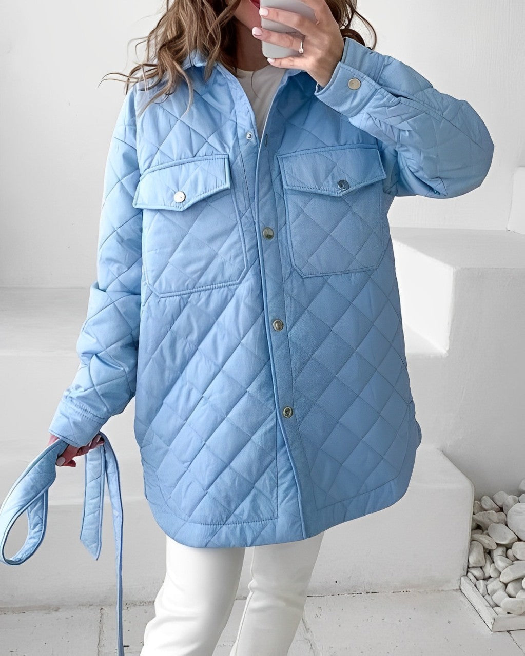 Mirabelle - Klassische Winterjacke mit dicker Wattierung