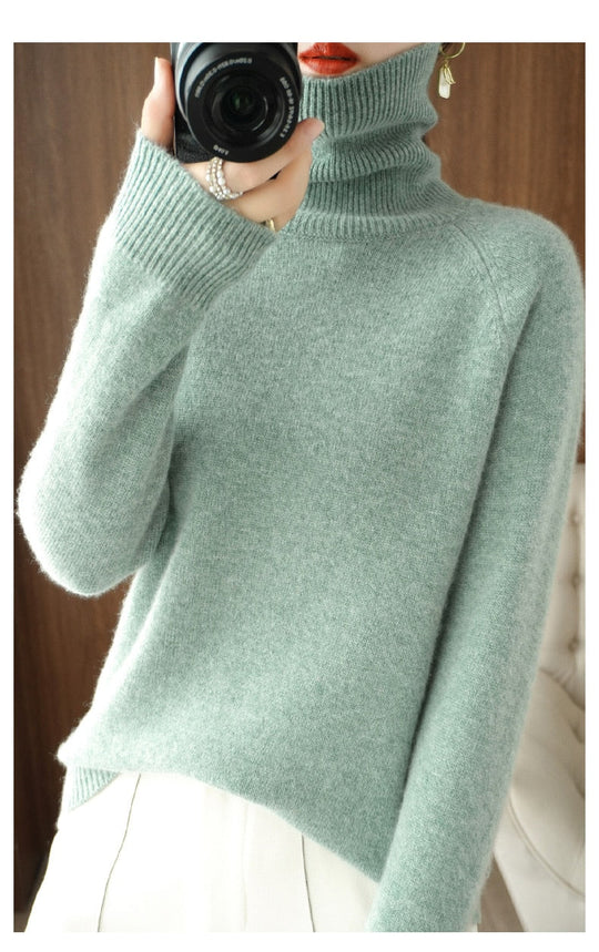 SoftWarm - Weicher Kaschmir-Strickpullover