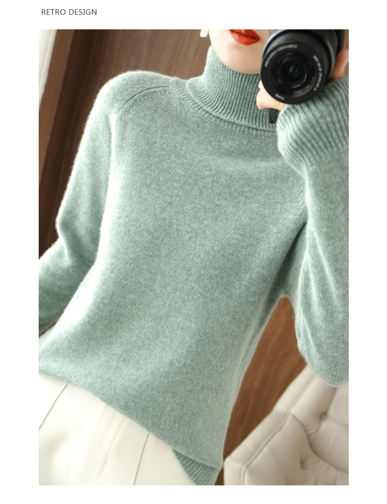 SoftWarm - Weicher Kaschmir-Strickpullover