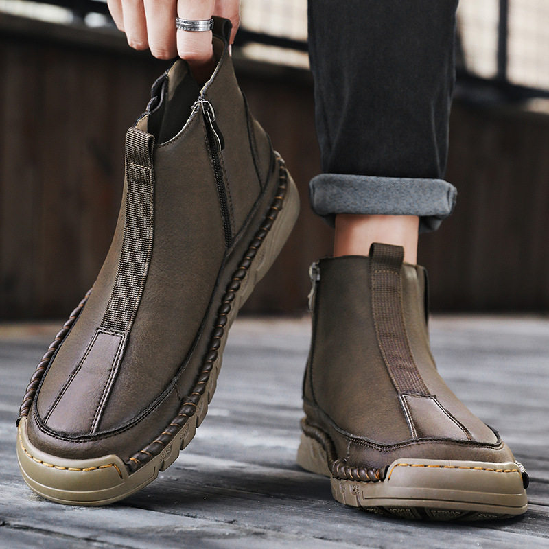 Clark -  Lässige hohe Slip-on-Stiefel