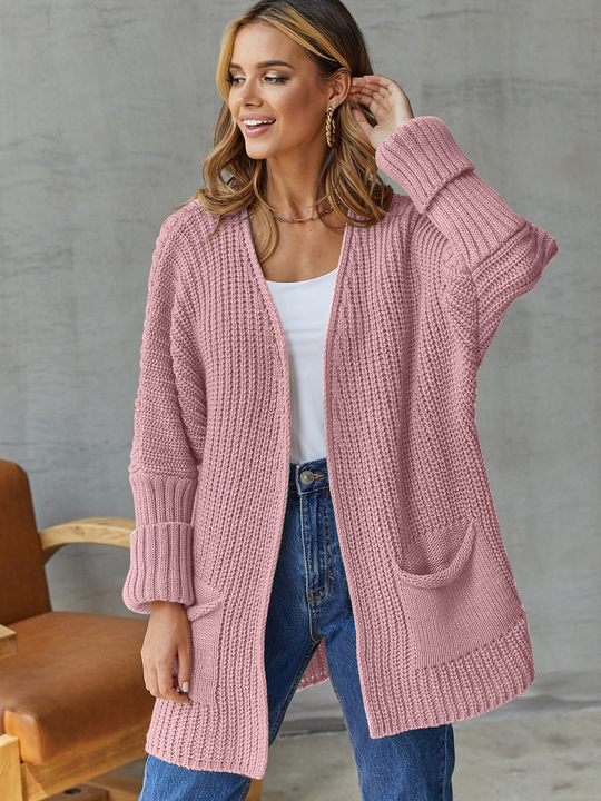 Annora - lockere und kuschelige Strickjacke