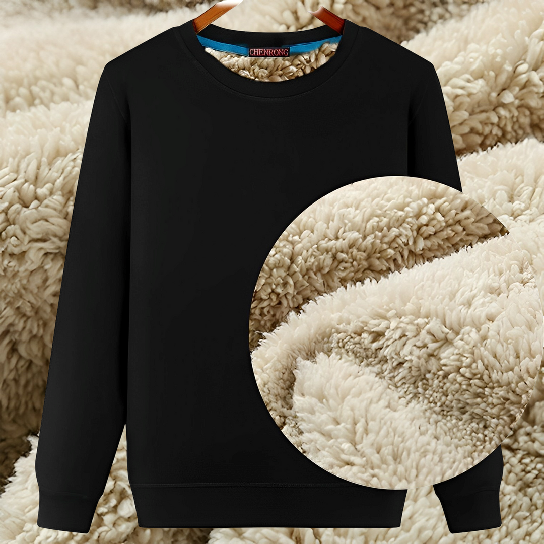 Amara - Warmer Pullover mit Fleece-Futter