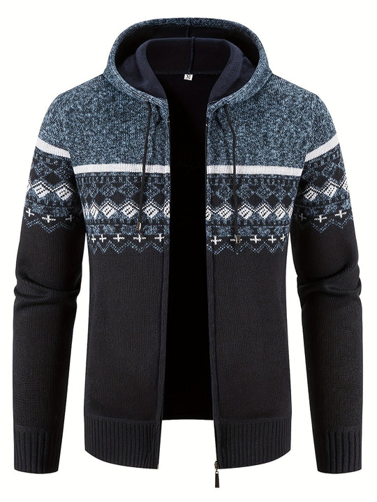 Mick - Herren Winterstrickjacke