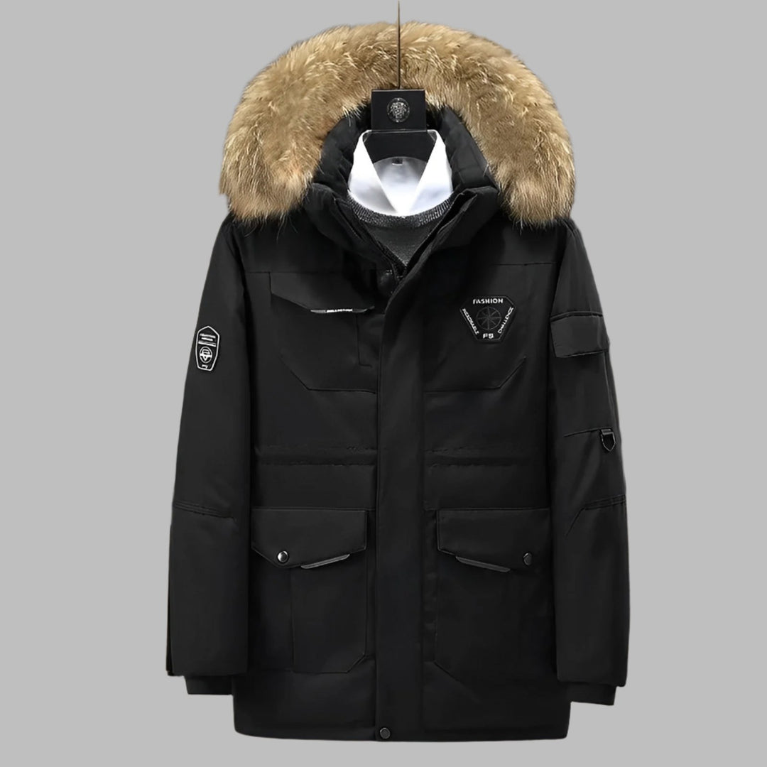 Reynold - dicke Herren-Parka-Kapuzenjacke