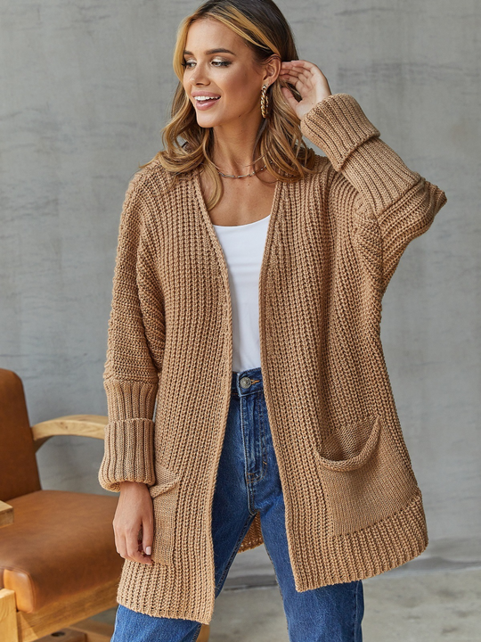 Annora - lockere und kuschelige Strickjacke