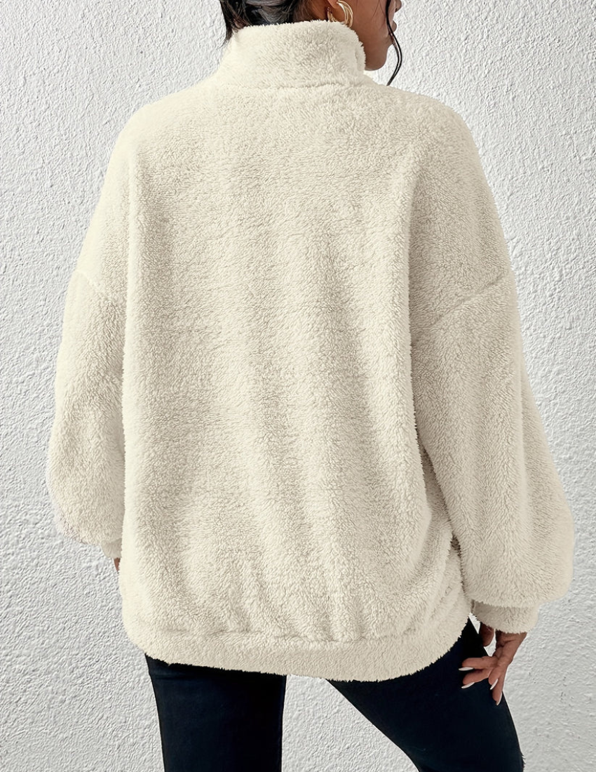 Mavie - Flauschiger Fleece-Pullover