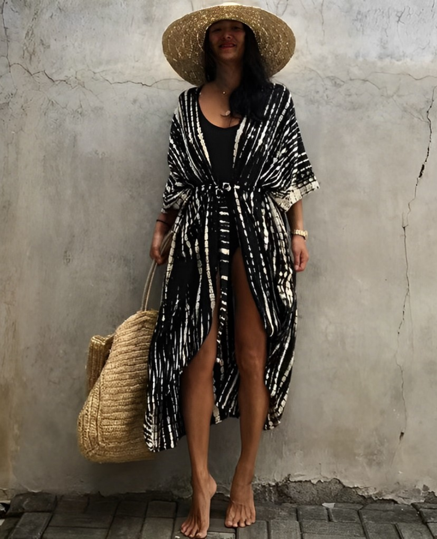 Palm Isle - Sexy Kimono-Robe für den Strand