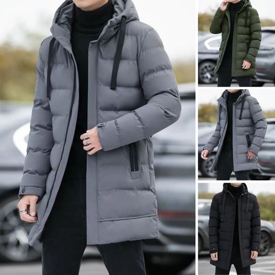 WinterStyle - Elegante, lange Winterjacke für Herren