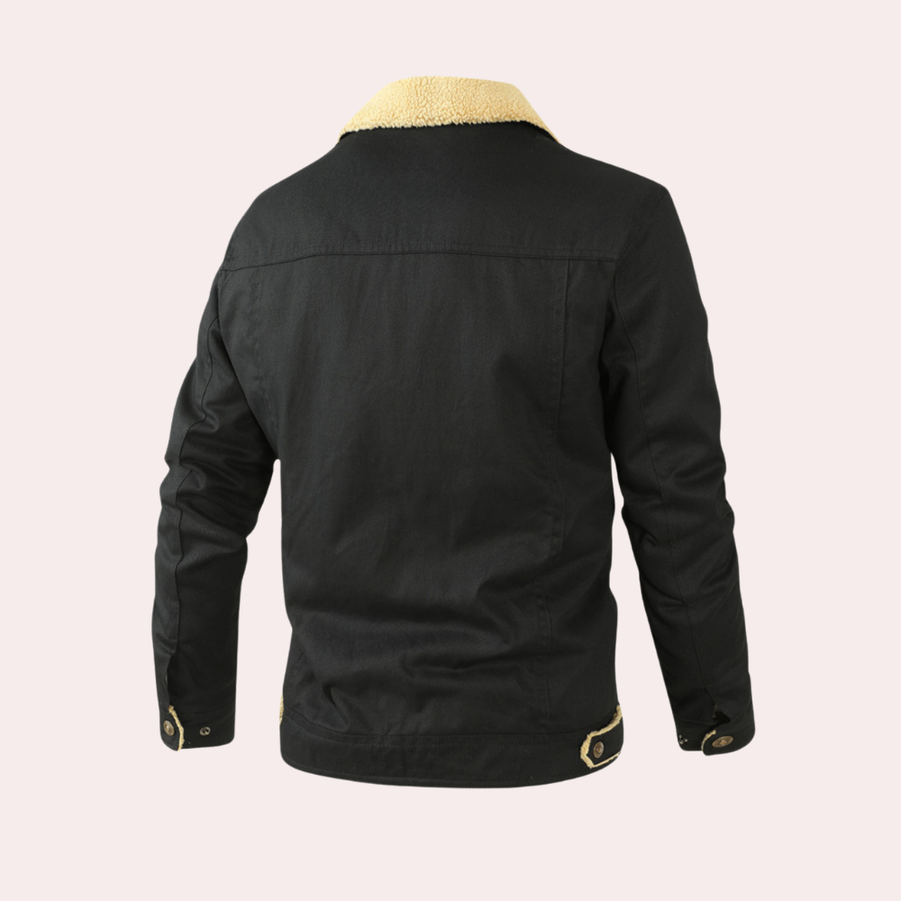 Jago - Stylische Herren Vintage-Bomberjacke für jeden Tag