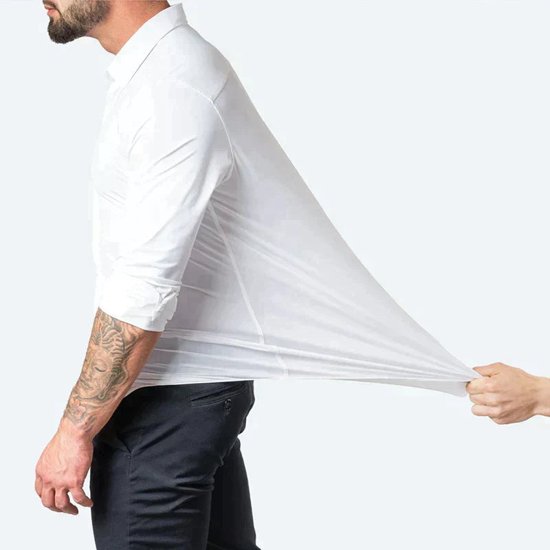 Hugo Stretch Shirt | Bequemes Herrenhemd mit Superstretch-Technologie