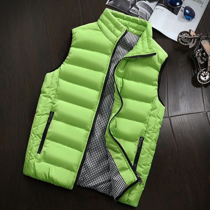 Gefütterte wasserdichte Herren-Bodywarmer - Stil & Funktionalität