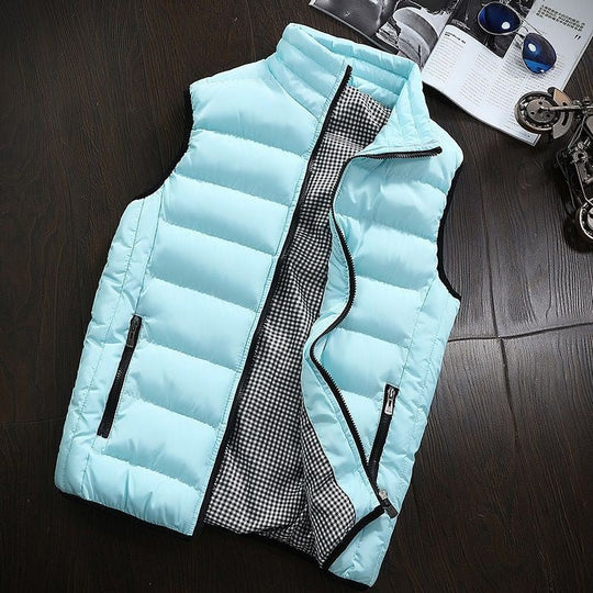 Gefütterte wasserdichte Herren-Bodywarmer - Stil & Funktionalität