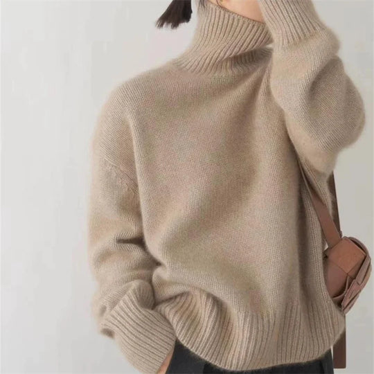 Teresa - Feinstrick-Rollkragenpullover für Damen