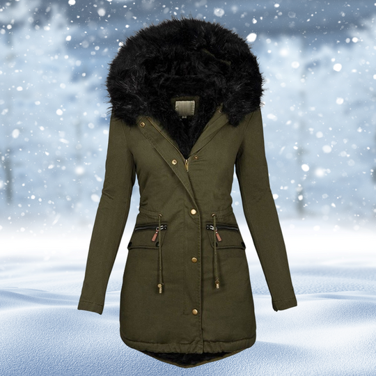 Apollo - Warme Winterpelz-Jacke