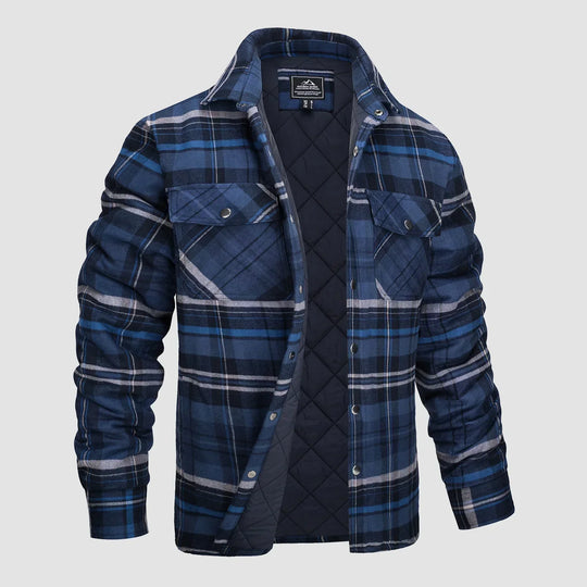 Berto - Flanelljacke Herren Luxus