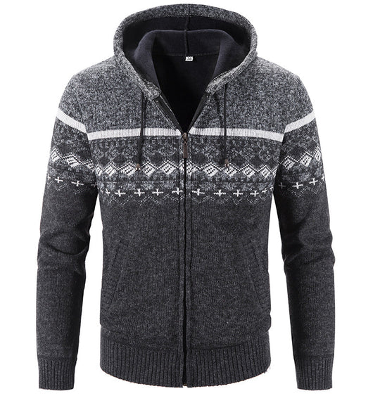 Mick - Herren Winterstrickjacke