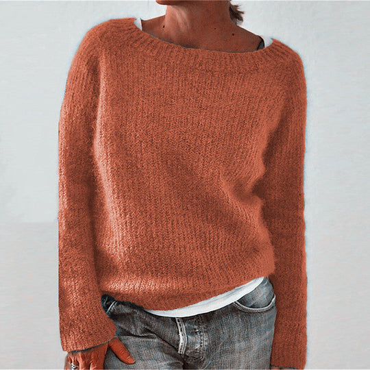 Tania - Rundhals-Pullover für Damen: ein vielseitiges Basic