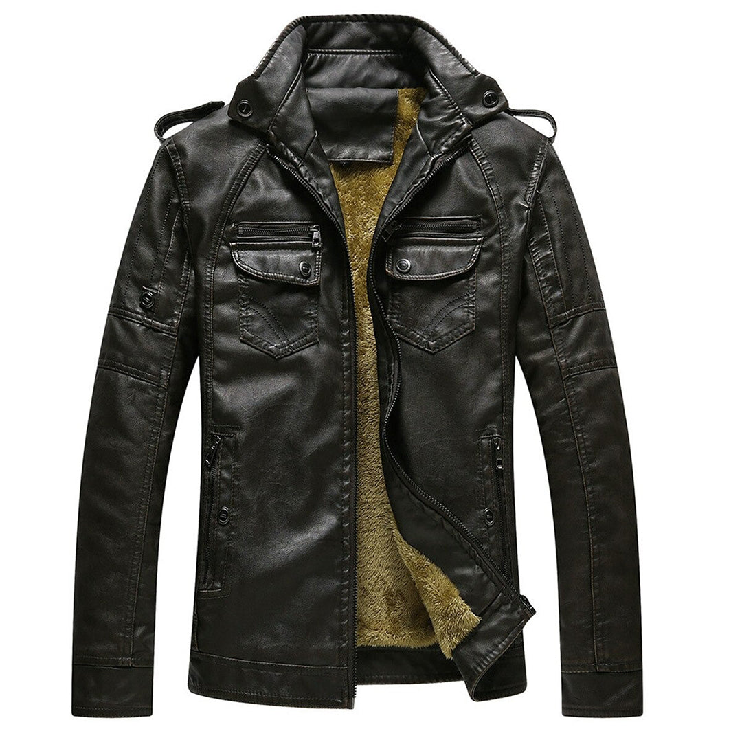 Bronson - modische Herren-Lederjacke