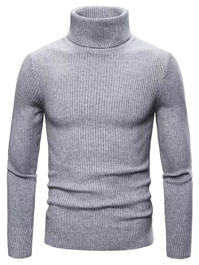 Carlos - Herren Wollpullover mit Zopfmuster