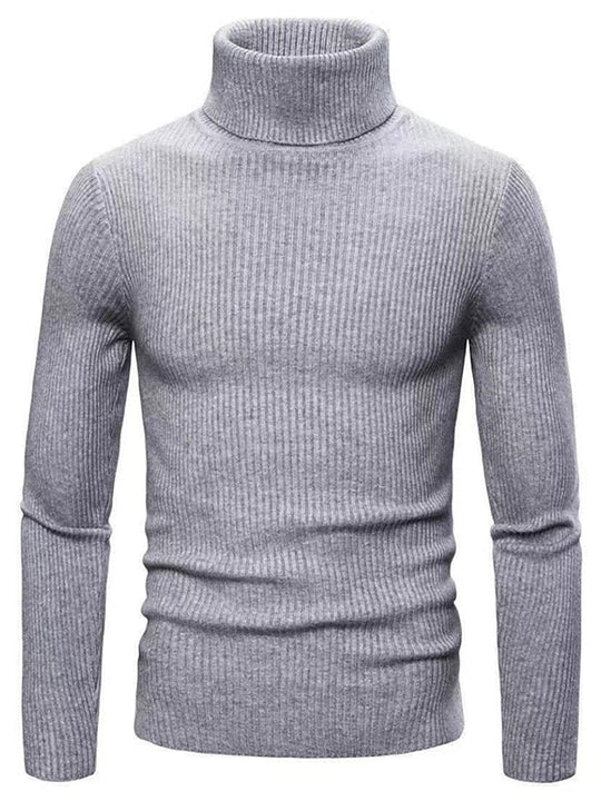 Carlos - Herren Wollpullover mit Zopfmuster