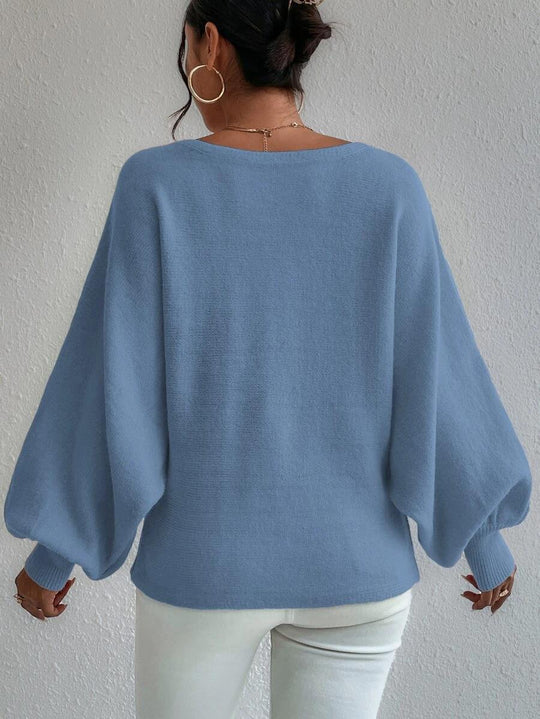 Linden - Oversize-Strickpullover mit weiten Ärmeln