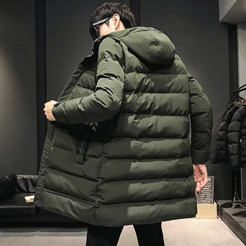 Jason - Stylische Winterjacke mit Kapuze für Herren