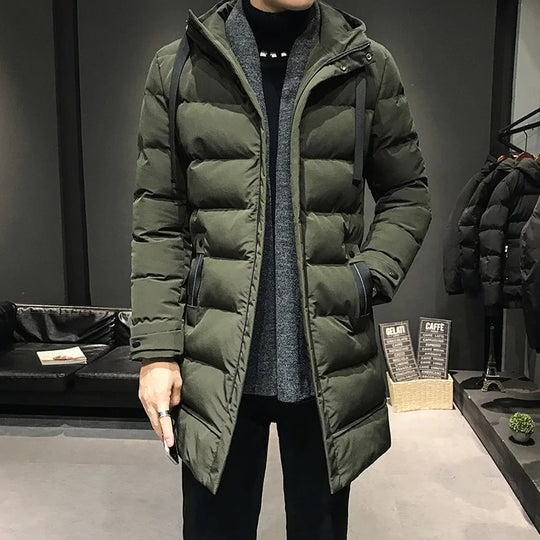 Jason - Stylische Winterjacke mit Kapuze für Herren