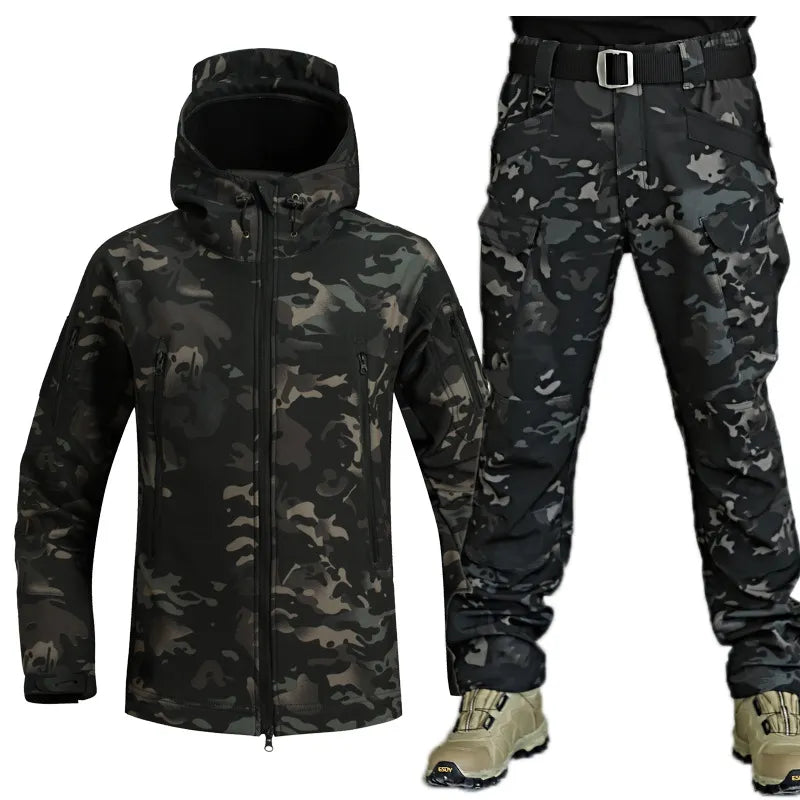 Perry - Herren Windbreaker-Set: Jacke und Hose im Doppelpack