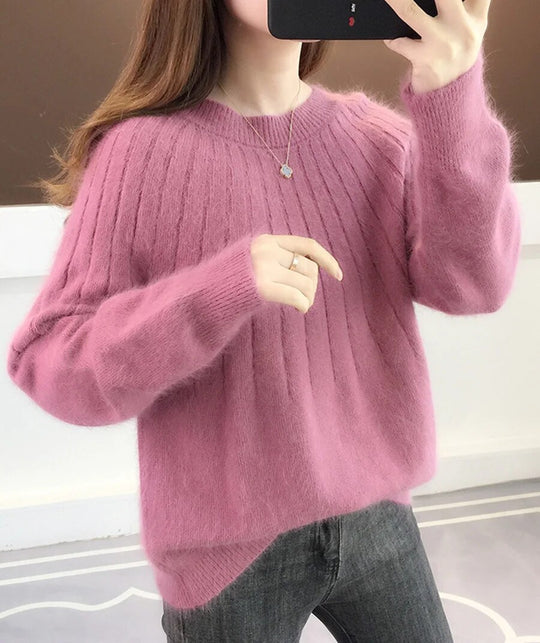 Dollie - Flauschiger Strickpullover