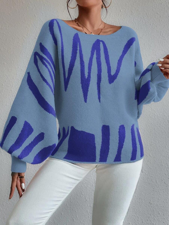 Linden - Oversize-Strickpullover mit weiten Ärmeln