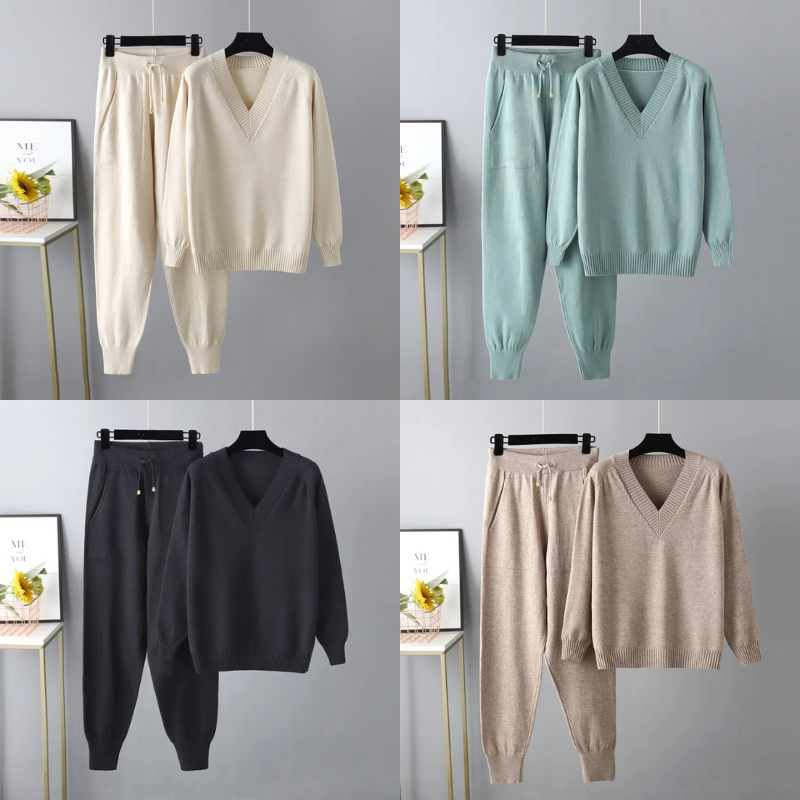 Barbara - Set aus Pullover und Hose für Damen