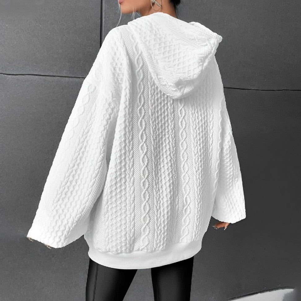 Jade - Lässiger Kapuzenpullover mit stilvollem Design