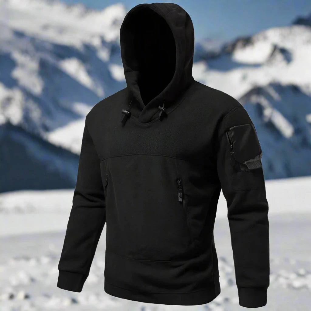 Darrell - Warmer Kapuzenpullover mit Taschen