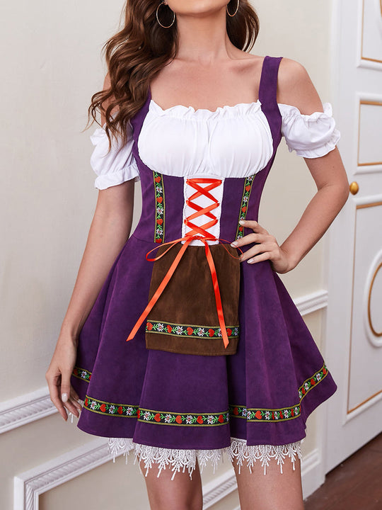 Galina - Oktoberfest Kostüm aus Samt