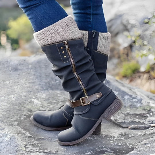 Marlee - Winterstiefel mit seitlichem Reißverschluss